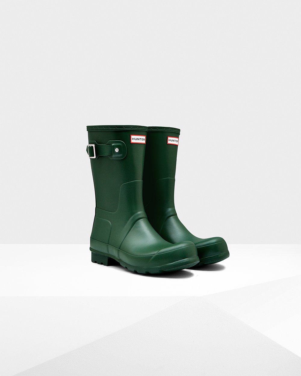 Botas De Cortas Hunter Hombre Original - Verde - Argentina 2018KSDWU